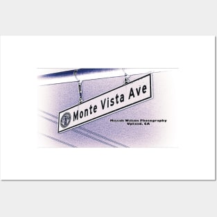 Monte Vista Avenue, Upland, California by Mistah Wilson Posters and Art